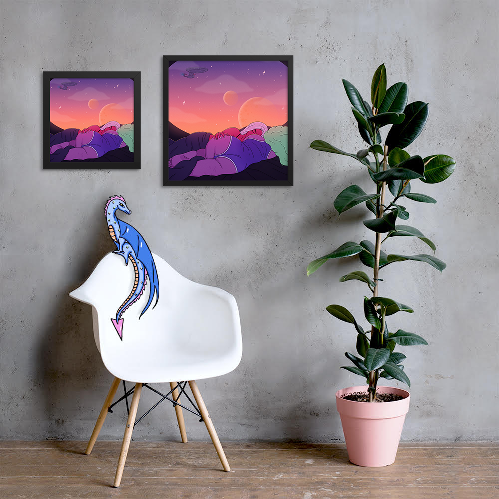 Late Night Print - Canvas, Framed, and Rolled — Robin Eisenberg